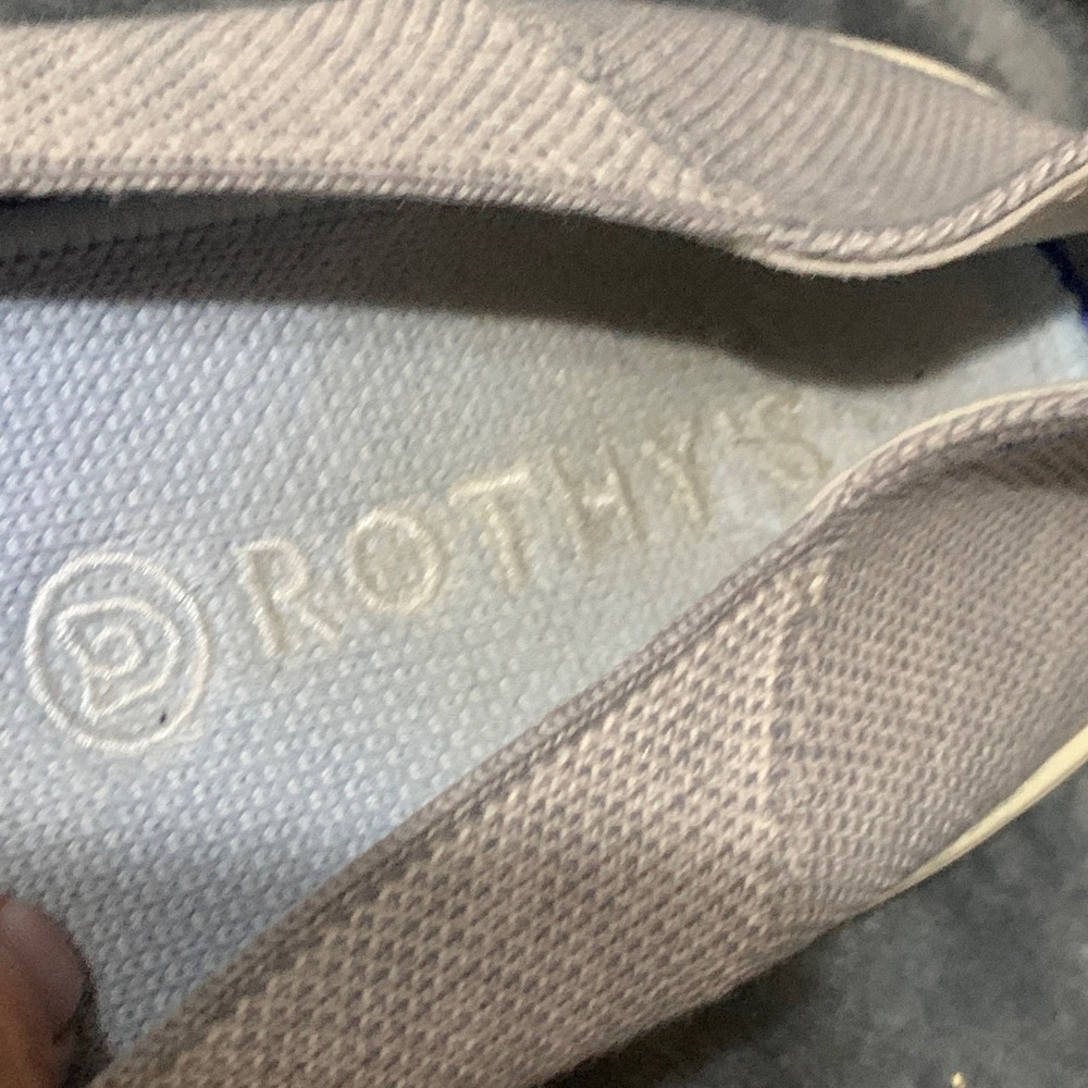 Rothy's The Sneaker Women 10 Slip On Grey Knit Sustainable Comfort - Picture 12 of 16